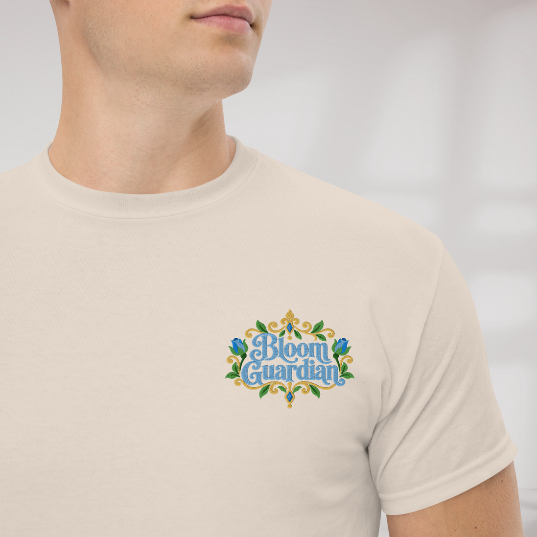 Bloom Guardian T-Shirt Soft (M) – Farbe Natural – Ansicht 2