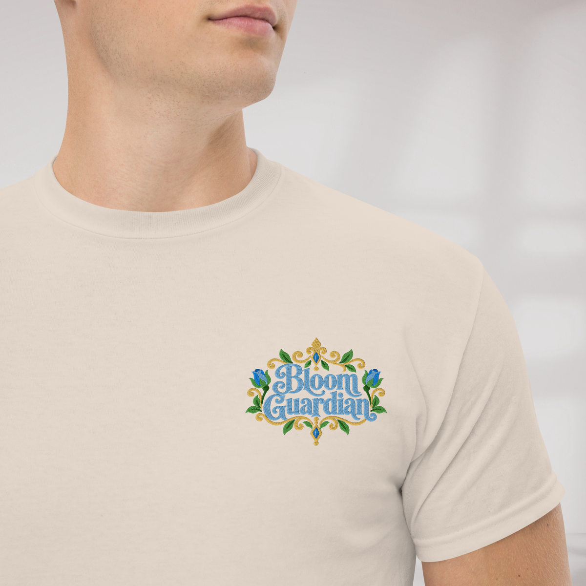 Bloom Guardian T-Shirt Soft (M) – Farbe Natural – Ansicht 2