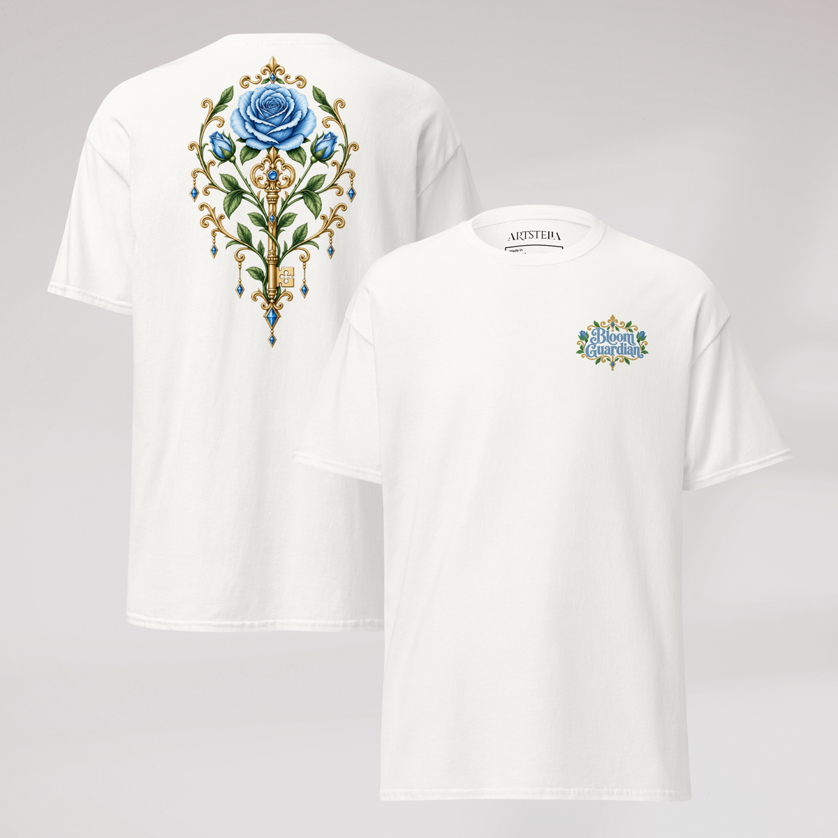 Bloom Guardian T-Shirt Soft (M) – Farbe Weiß – Ansicht 1