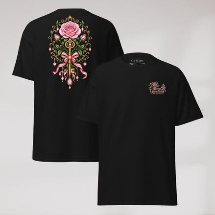 Bloom Guardian T-Shirt Soft (F) – Farbe Schwarz – Ansicht 2