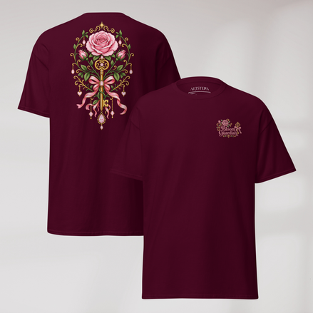Bloom Guardian T-Shirt Soft (F) – Farbe Kastanienbraun – Ansicht 1
