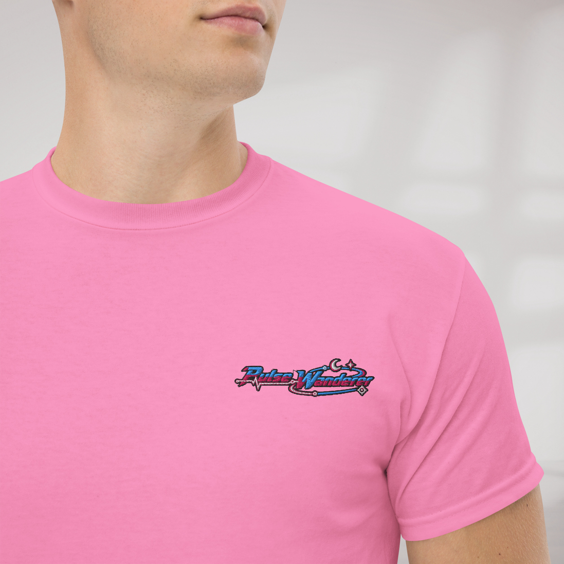 Pulse Wanderer T-Shirt Soft Pink ver. – Farbe Azalee – Ansicht 3