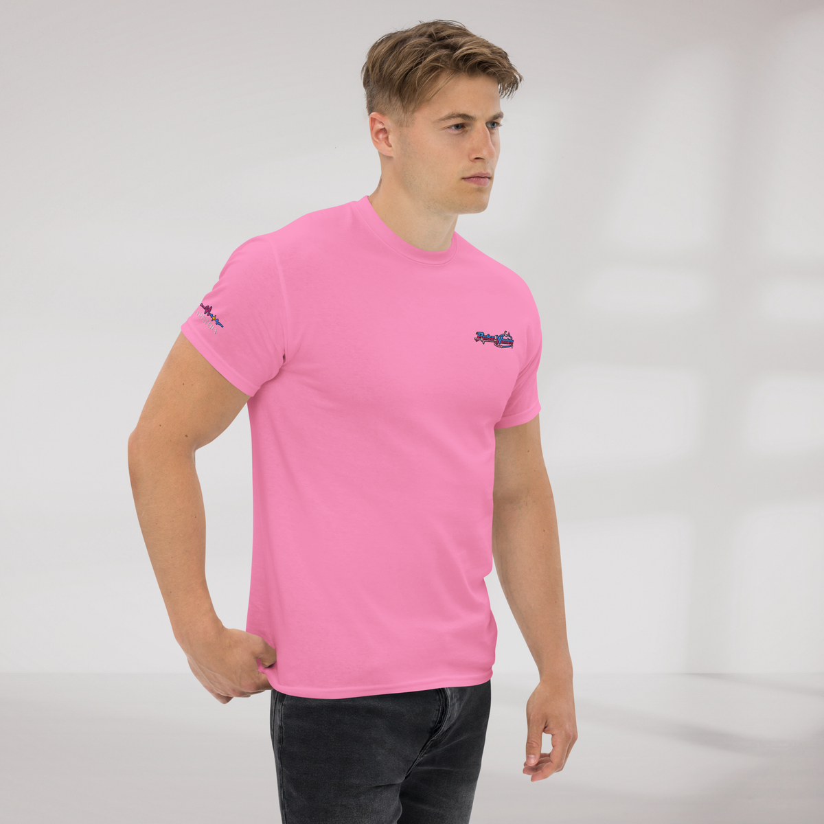 Pulse Wanderer T-Shirt Soft Pink ver. – Farbe Azalee – Ansicht 5