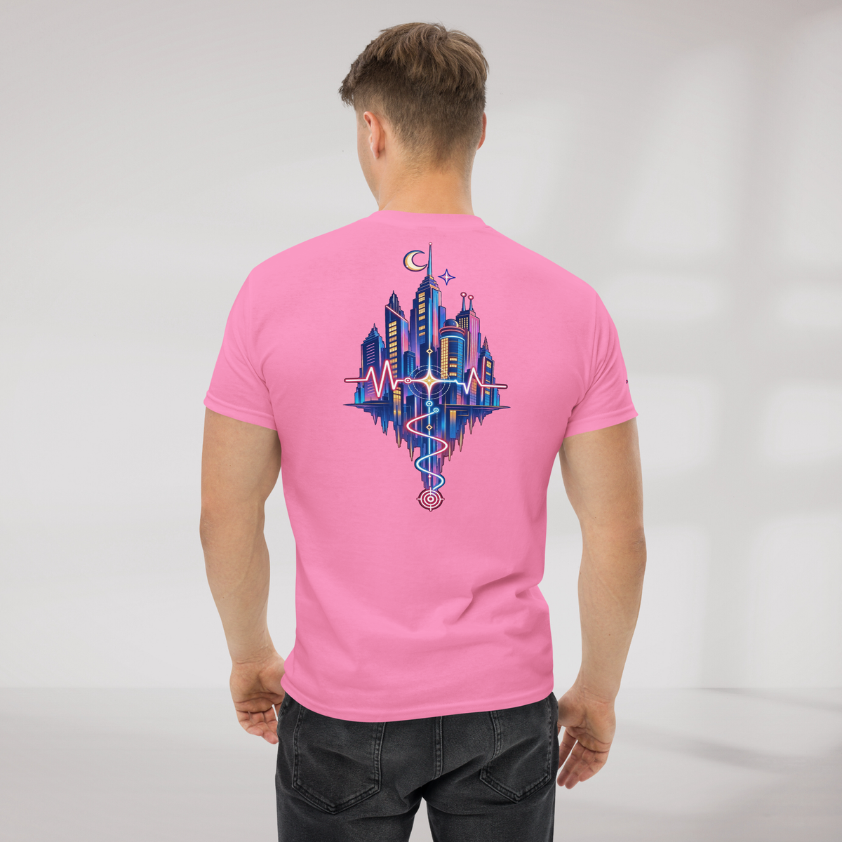 Pulse Wanderer T-Shirt Soft Pink ver. – Farbe Azalee – Ansicht 7
