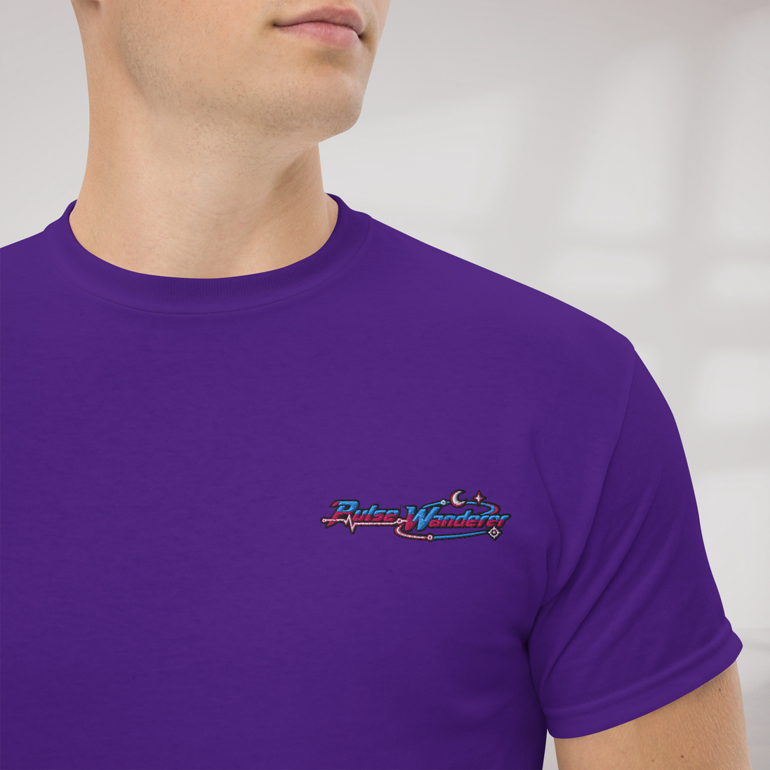 Pulse Wanderer T-Shirt Soft Pink ver. – Farbe Lila – Ansicht 3