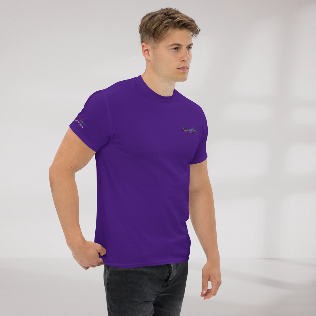 Pulse Wanderer T-Shirt Soft Pink ver. – Farbe Lila – Ansicht 6