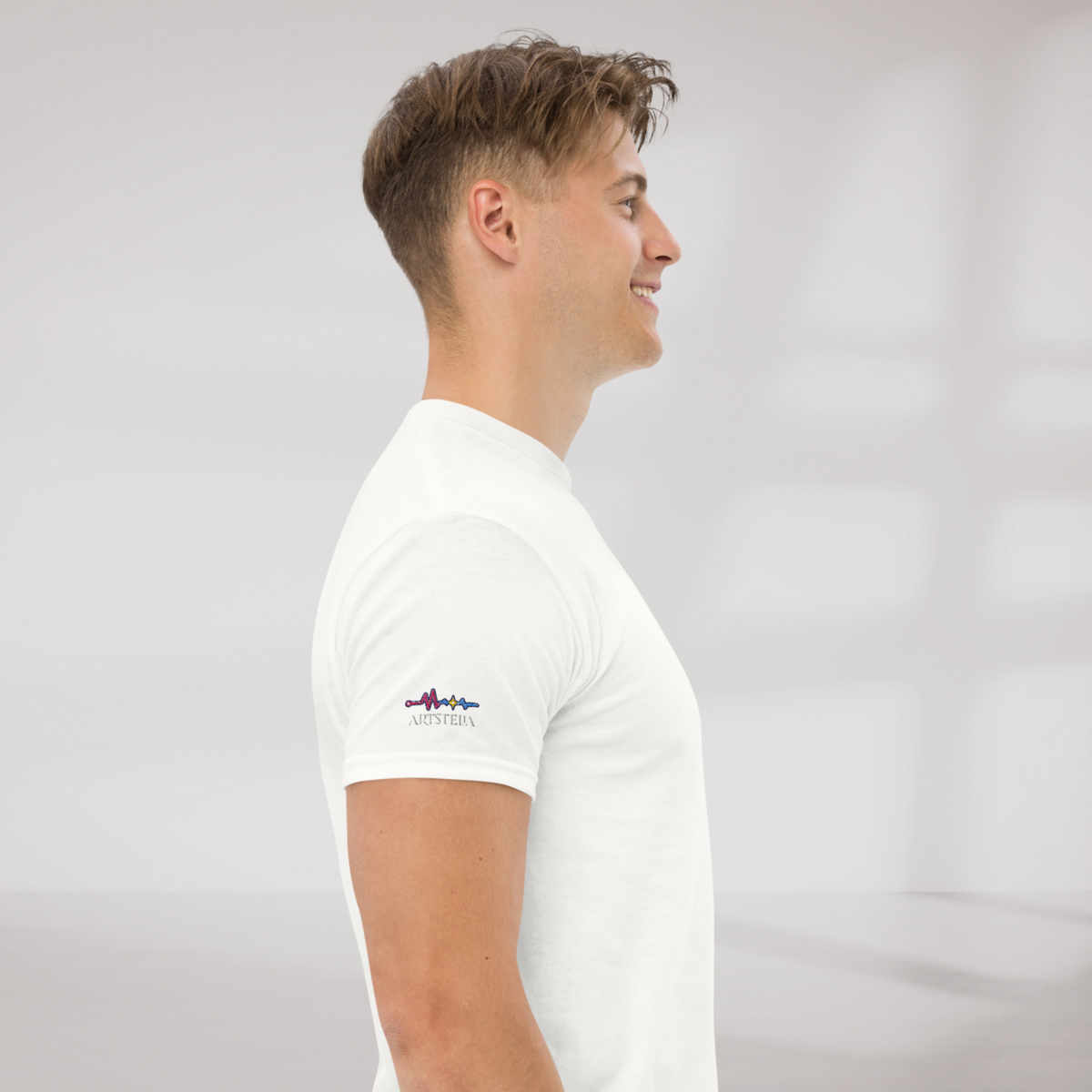 Pulse Wanderer T-Shirt Soft Pink ver. – Farbe Weiß – Ansicht 4