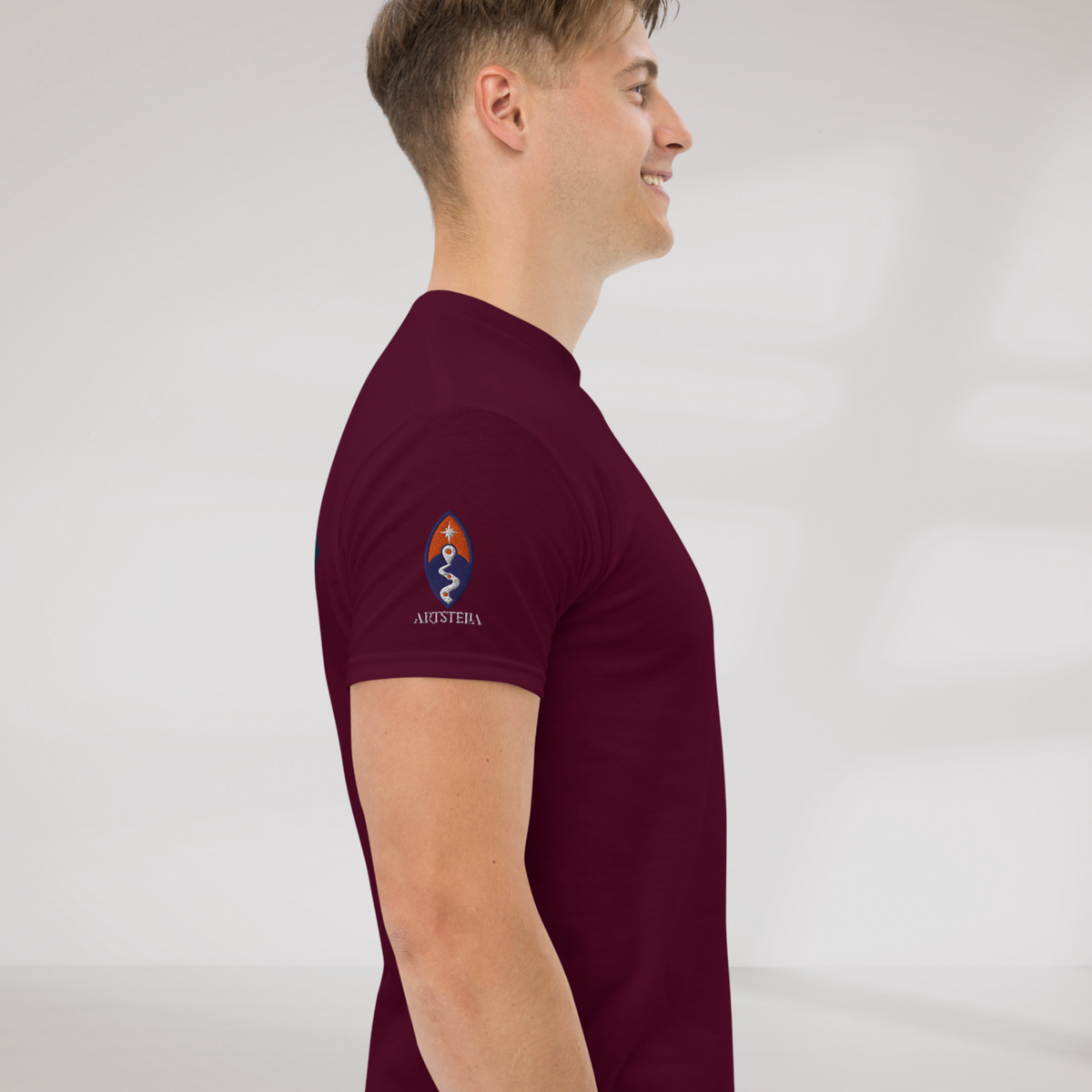 Street Seeker T-Shirt Retro – Farbe Kastanienbraun – Ansicht 4