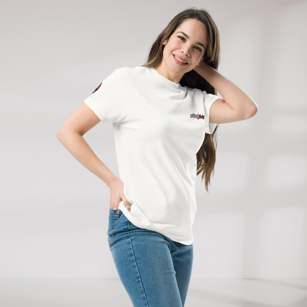 Street Seeker T-Shirt Retro – Farbe Weiß – Ansicht 6