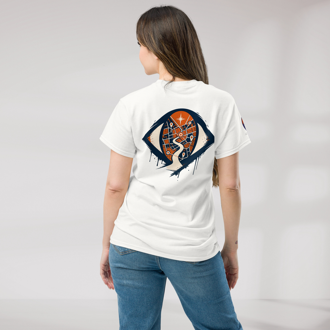 Street Seeker T-Shirt Retro – Farbe Weiß – Ansicht 8