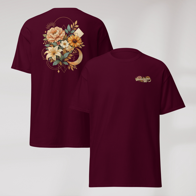 Bloom Seeker T-Shirt Soft – Farbe Kastanienbraun – Ansicht 6