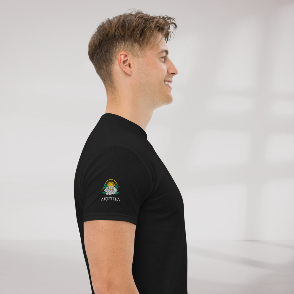 Bloom Seeker T-Shirt Retro – Farbe Schwarz – Ansicht 3