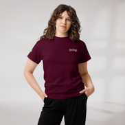Bloom Seeker T-Shirt Retro – Farbe Kastanienbraun – Ansicht 7