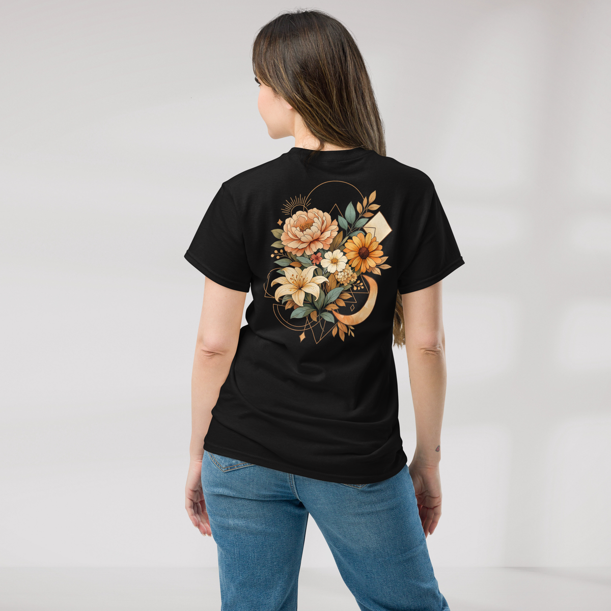 Bloom Seeker T-Shirt Soft – Farbe Schwarz – Ansicht 4
