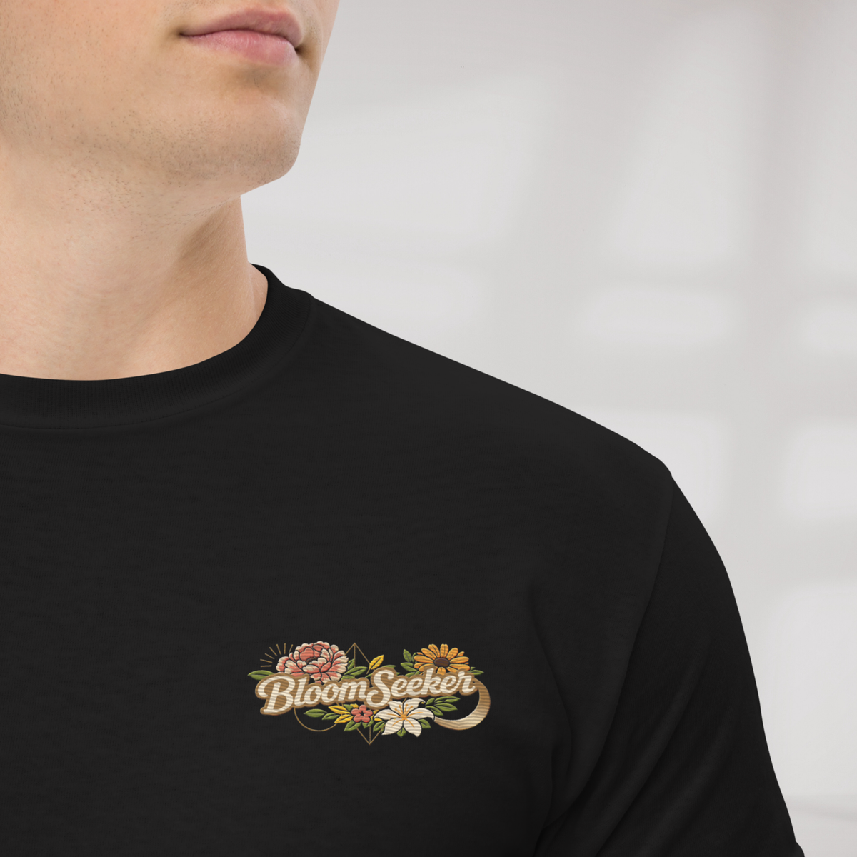 Bloom Seeker T-Shirt Soft – Farbe Schwarz – Ansicht 5