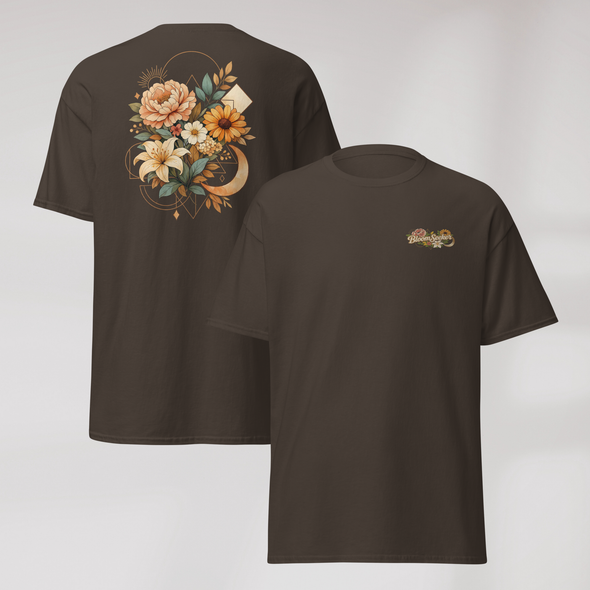 Bloom Seeker T-Shirt Soft – Farbe Dunkle Schokolade – Ansicht 2