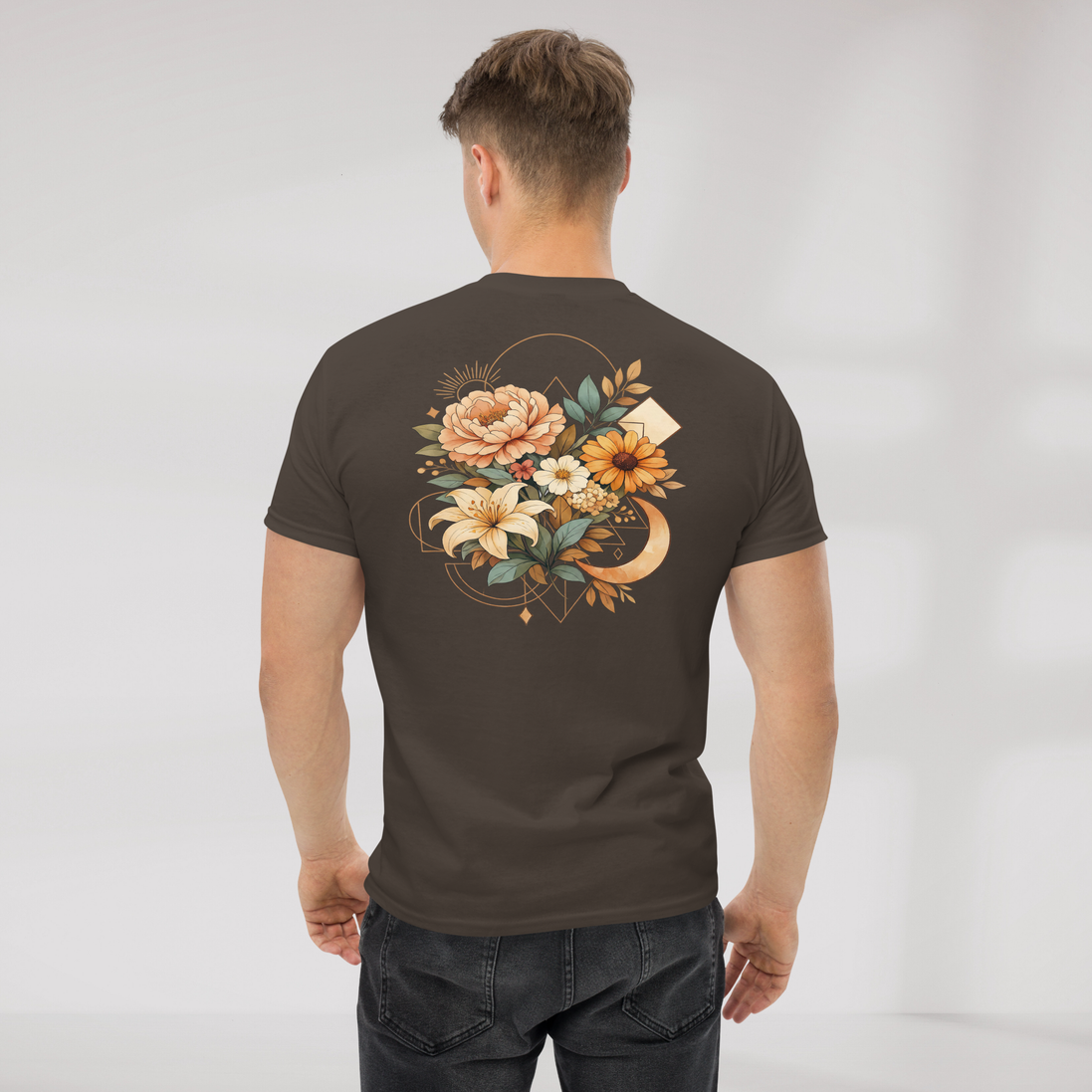 Bloom Seeker T-Shirt Soft – Farbe Dunkle Schokolade – Ansicht 5