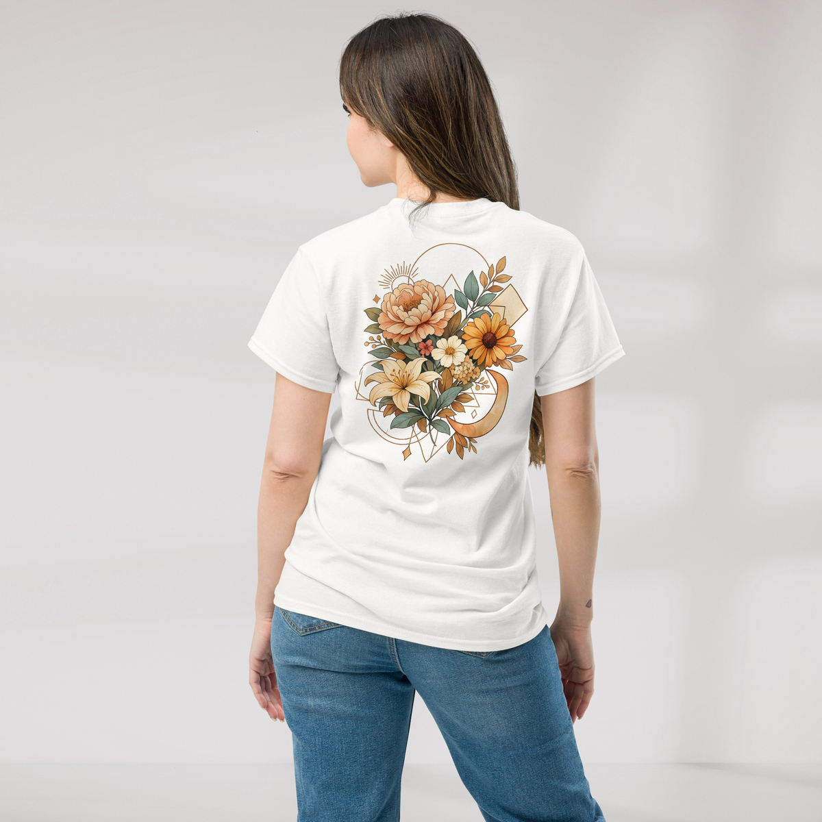 Bloom Seeker T-Shirt Soft – Farbe Weiß – Ansicht 1