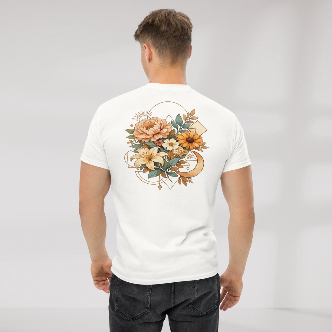Bloom Seeker T-Shirt Soft – Farbe Weiß – Ansicht 4