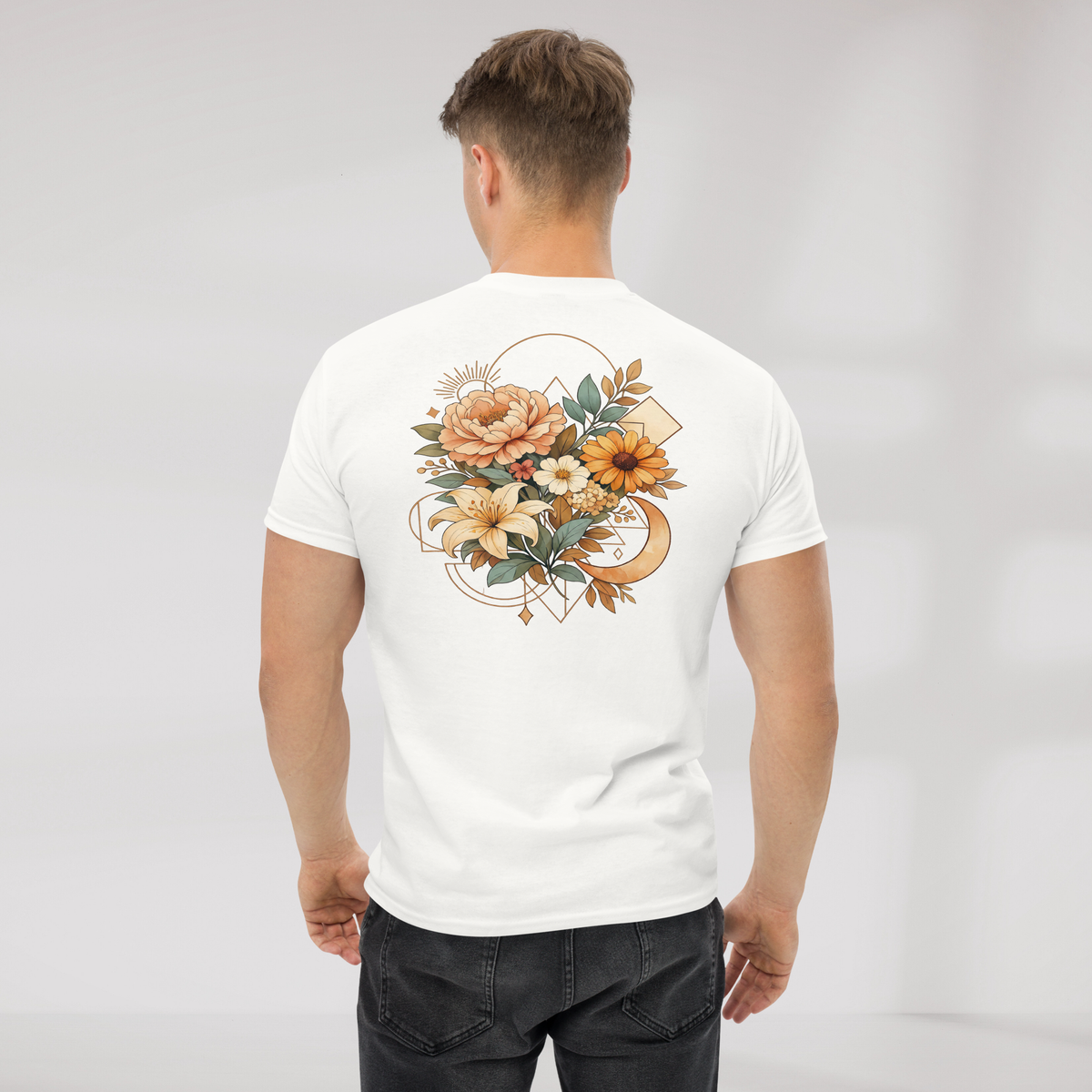 Bloom Seeker T-Shirt Soft – Farbe Weiß – Ansicht 4