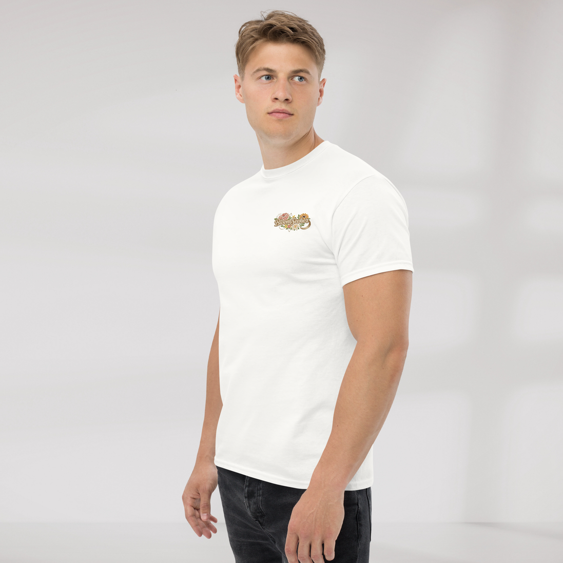 Bloom Seeker T-Shirt Soft – Farbe Weiß – Ansicht 5