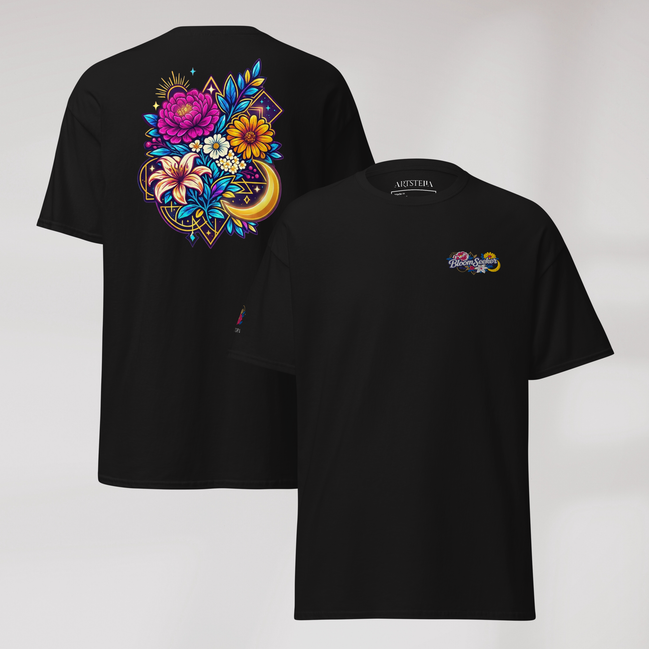 Bloom Seeker T-Shirt Vibrant – Farbe Schwarz – Ansicht 1