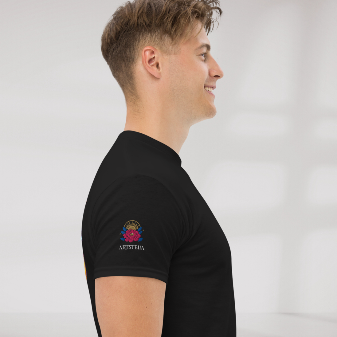 Bloom Seeker T-Shirt Vibrant – Farbe Schwarz – Ansicht 6