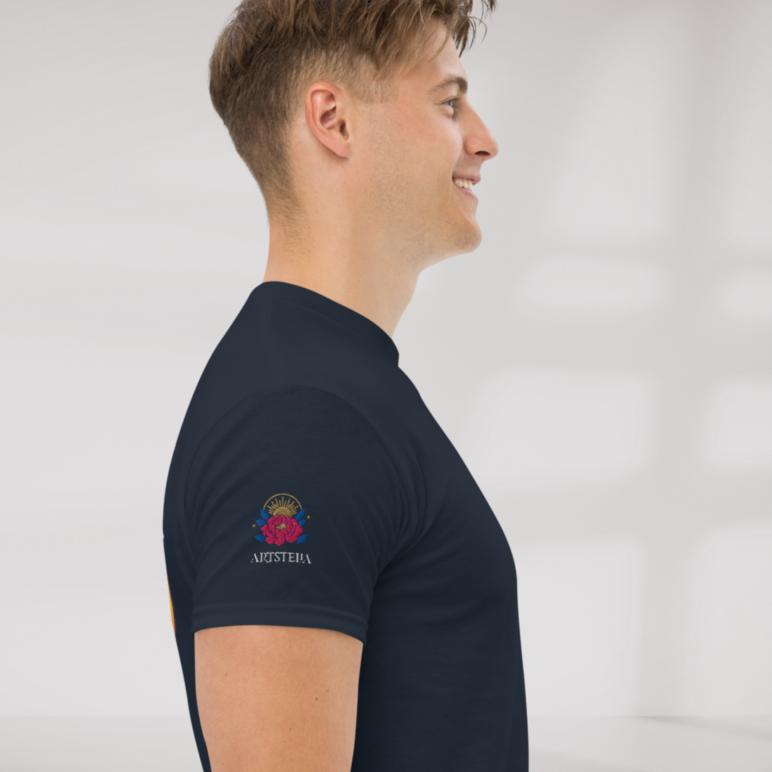 Bloom Seeker T-Shirt Vibrant – Farbe Navy – Ansicht 5