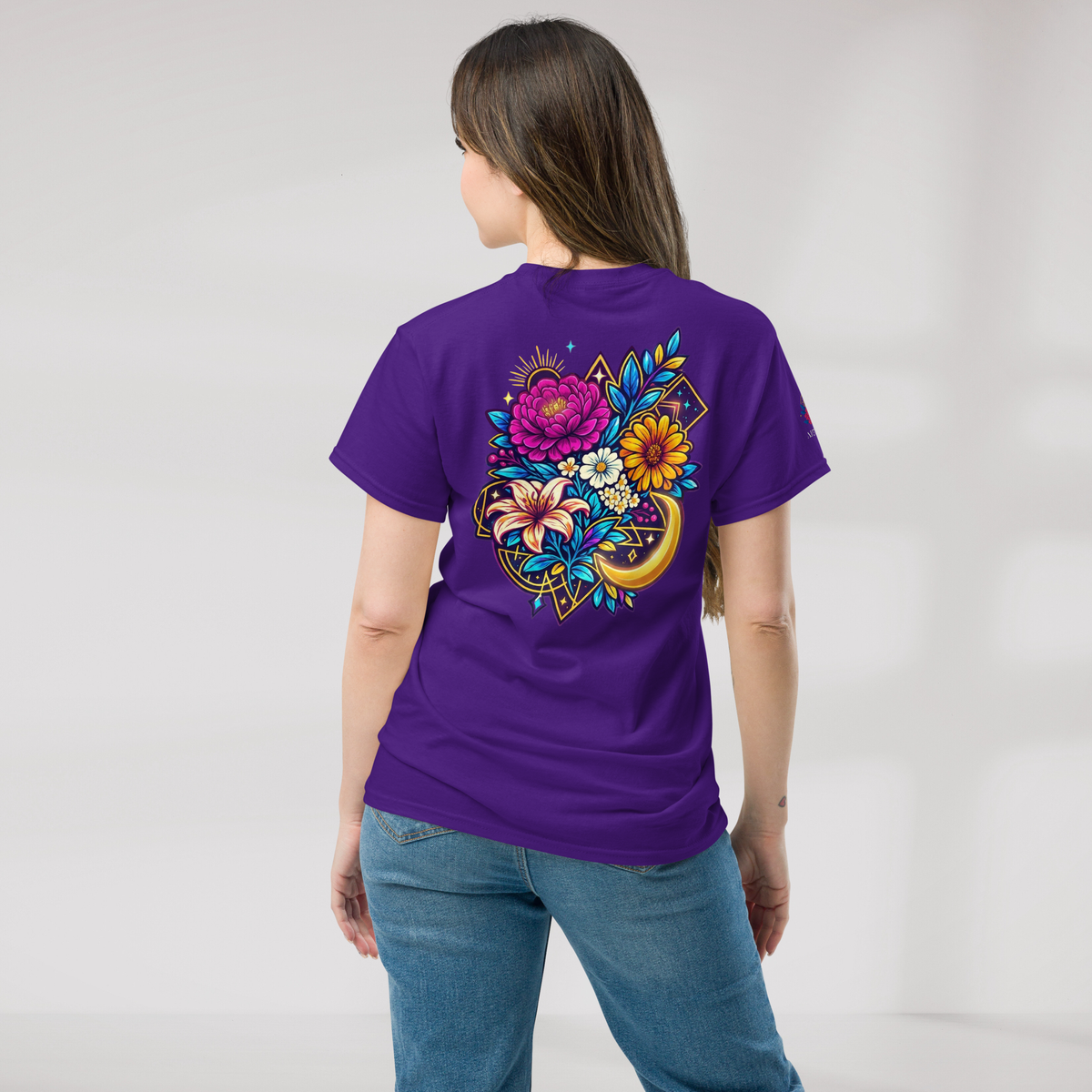 Bloom Seeker T-Shirt Vibrant – Farbe Lila – Ansicht 1