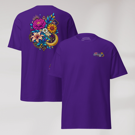 Bloom Seeker T-Shirt Vibrant – Farbe Lila – Ansicht 2