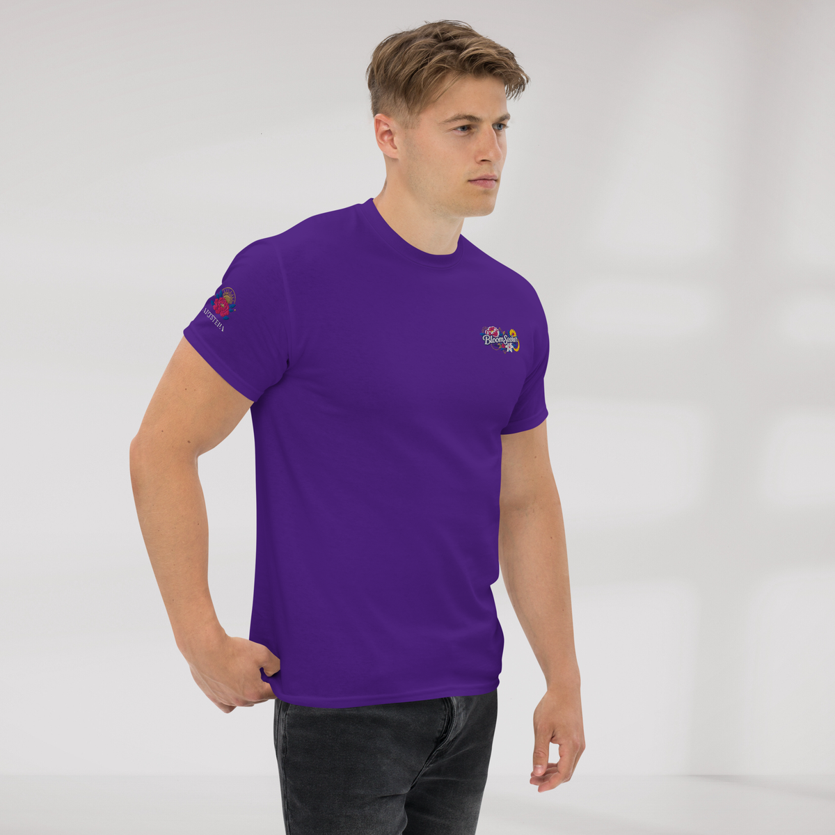 Bloom Seeker T-Shirt Vibrant – Farbe Lila – Ansicht 4