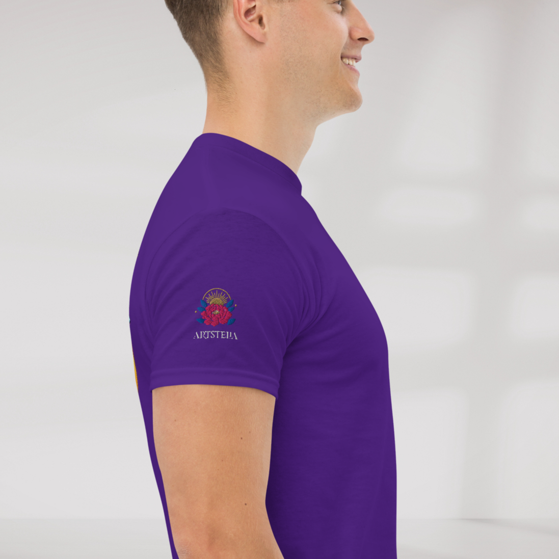 Bloom Seeker T-Shirt Vibrant – Farbe Lila – Ansicht 5