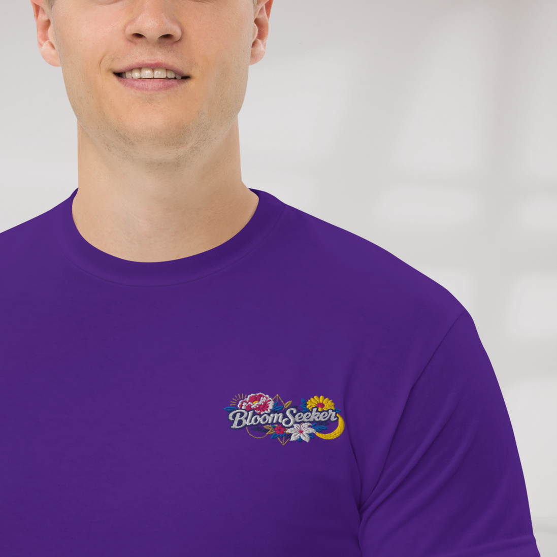 Bloom Seeker T-Shirt Vibrant – Farbe Lila – Ansicht 6
