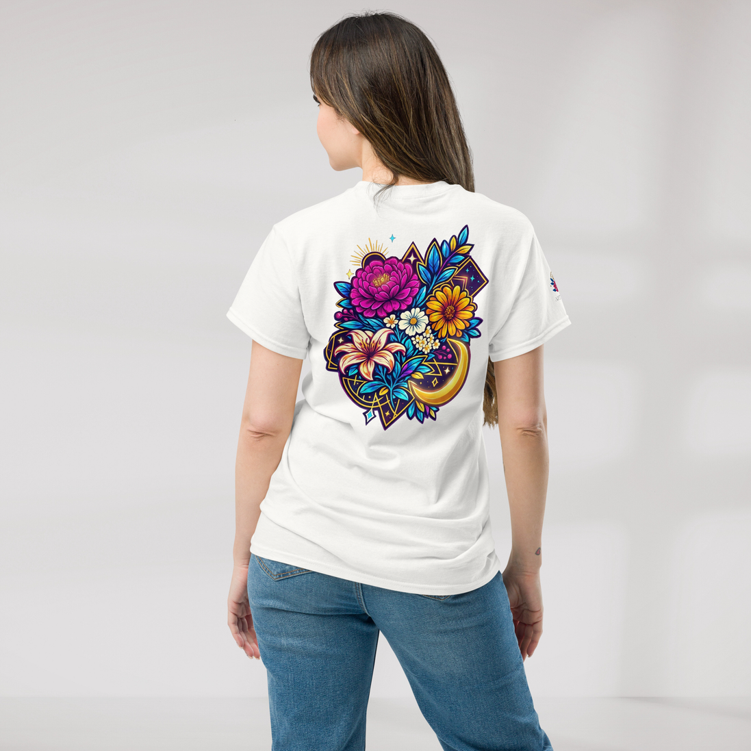 Bloom Seeker T-Shirt Vibrant – Farbe Weiß – Ansicht 1