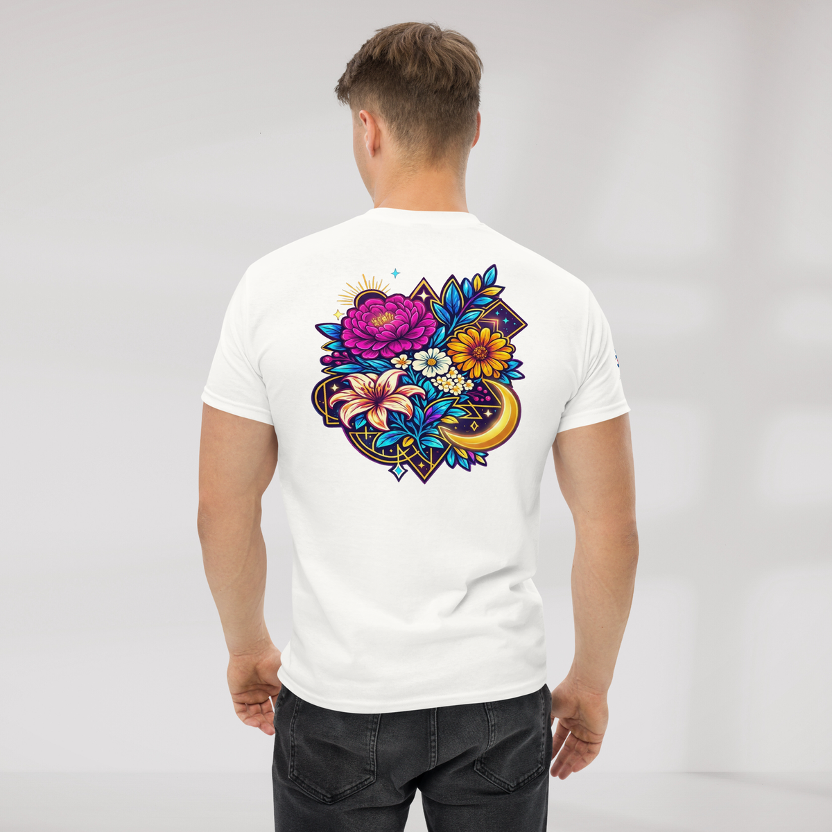 Bloom Seeker T-Shirt Vibrant – Farbe Weiß – Ansicht 8