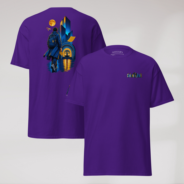 Concrete Poet T-Shirt Vibrant – Farbe Lila – Ansicht 1