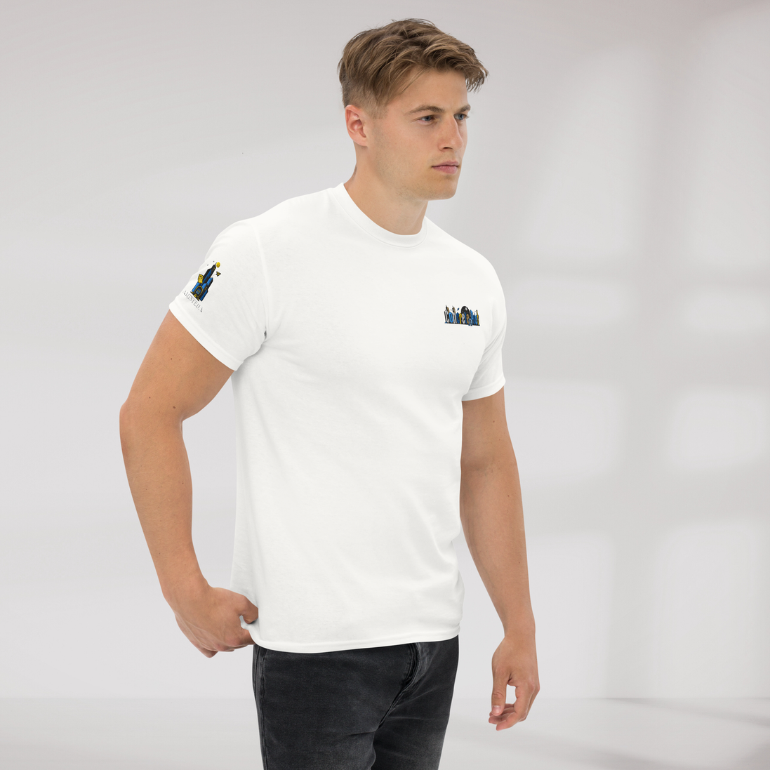 Concrete Poet T-Shirt Vibrant – Farbe Weiß – Ansicht 4