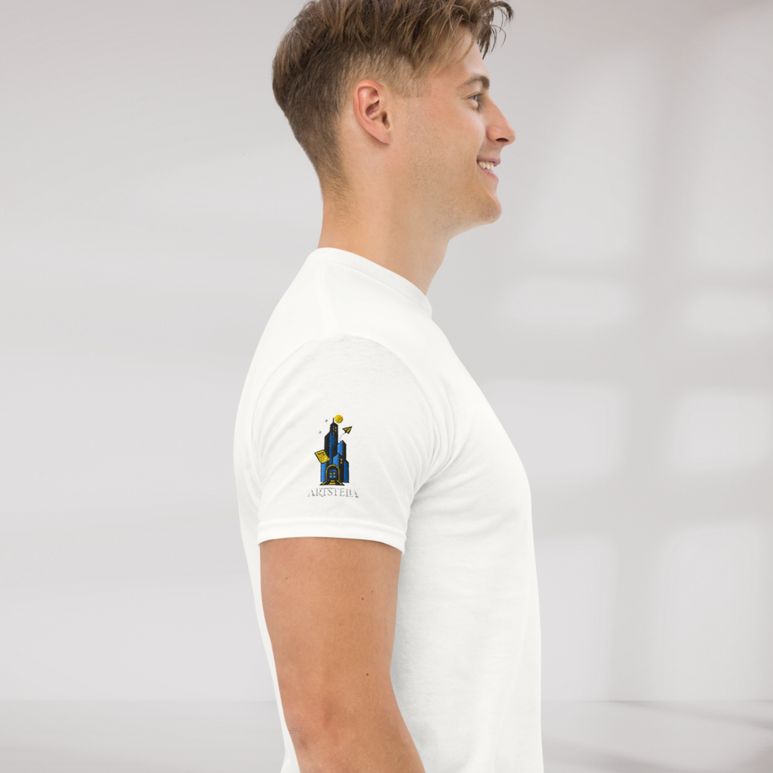 Concrete Poet T-Shirt Vibrant – Farbe Weiß – Ansicht 5