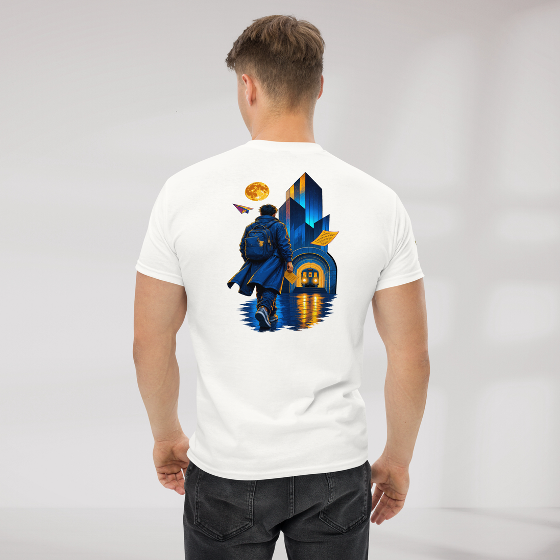 Concrete Poet T-Shirt Vibrant – Farbe Weiß – Ansicht 7