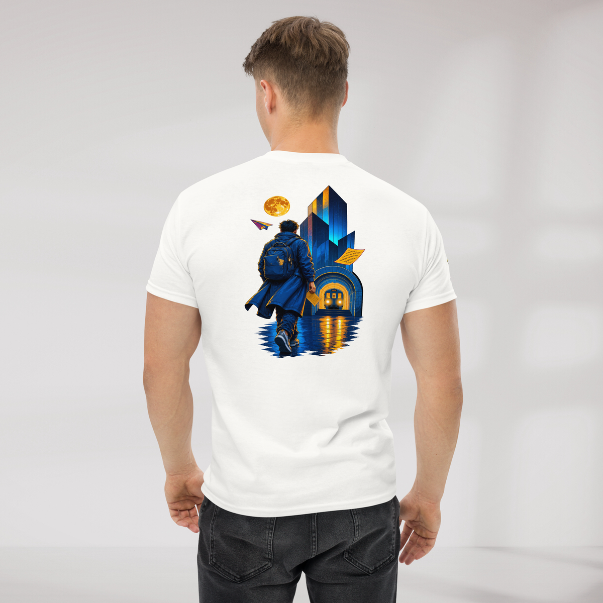 Concrete Poet T-Shirt Vibrant – Farbe Weiß – Ansicht 7