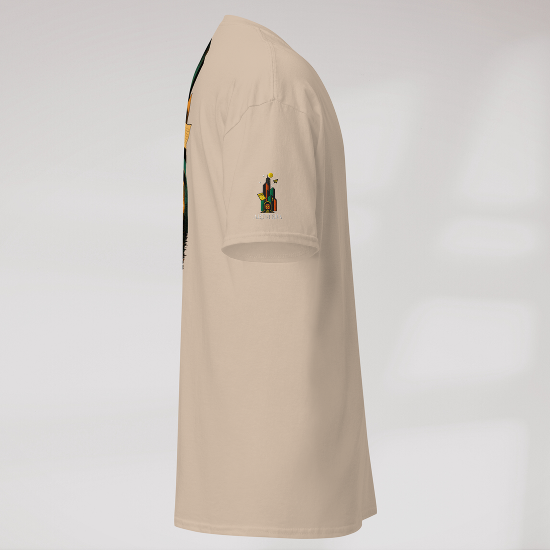 Concrete Poet T-Shirt Retro – Farbe Sand – Ansicht 2