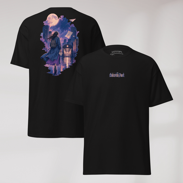 Concrete Poet T-Shirt Soft – Farbe Schwarz – Ansicht 1