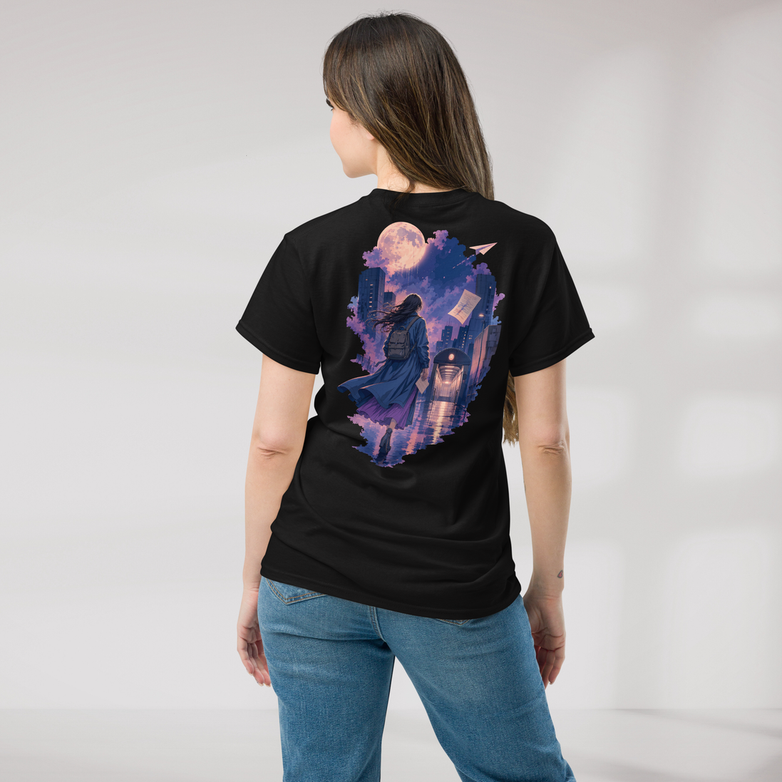Concrete Poet T-Shirt Soft – Farbe Schwarz – Ansicht 4