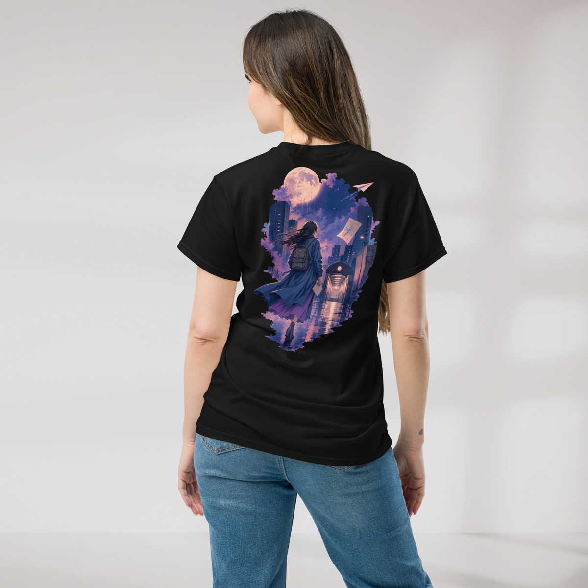 Concrete Poet T-Shirt Soft – Farbe Schwarz – Ansicht 4