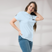 Concrete Poet T-Shirt Vibrant – Farbe Hellblau – Ansicht 4