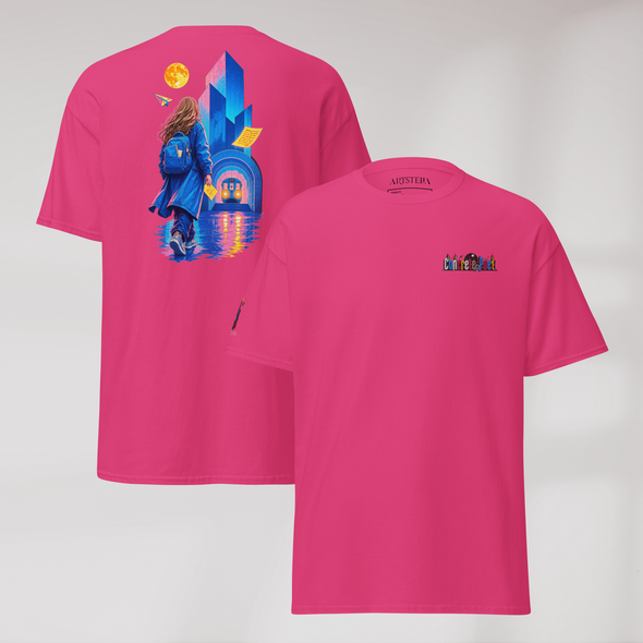 Concrete Poet T-Shirt Vibrant – Farbe Helikonie – Ansicht 1