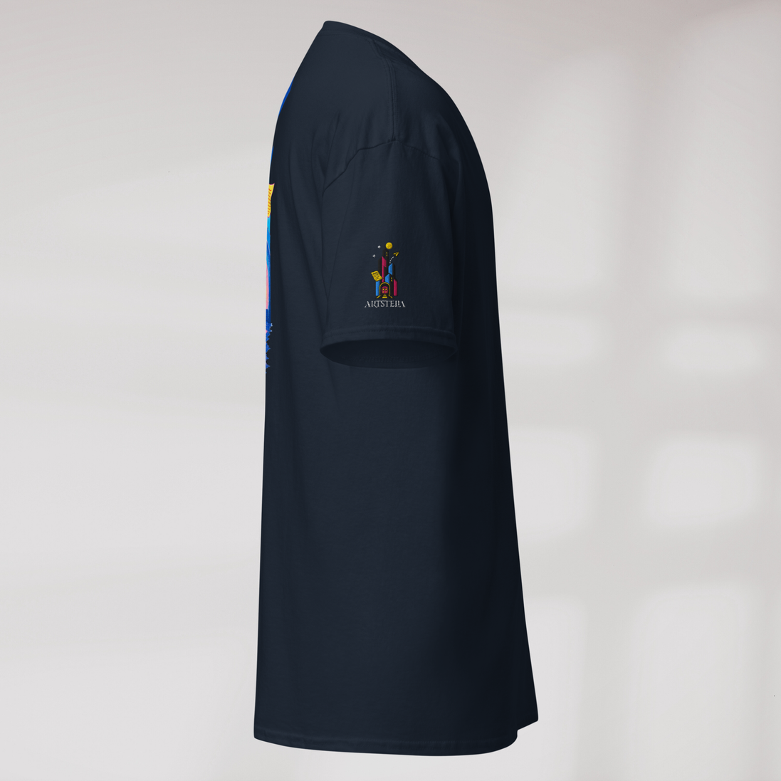 Concrete Poet T-Shirt Vibrant – Farbe Navy – Ansicht 2