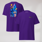 Concrete Poet T-Shirt Vibrant – Farbe Lila – Ansicht 1