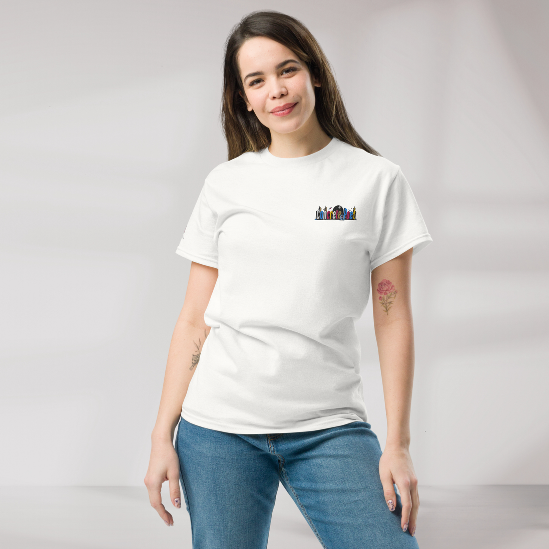 Concrete Poet T-Shirt Vibrant – Farbe Weiß – Ansicht 3