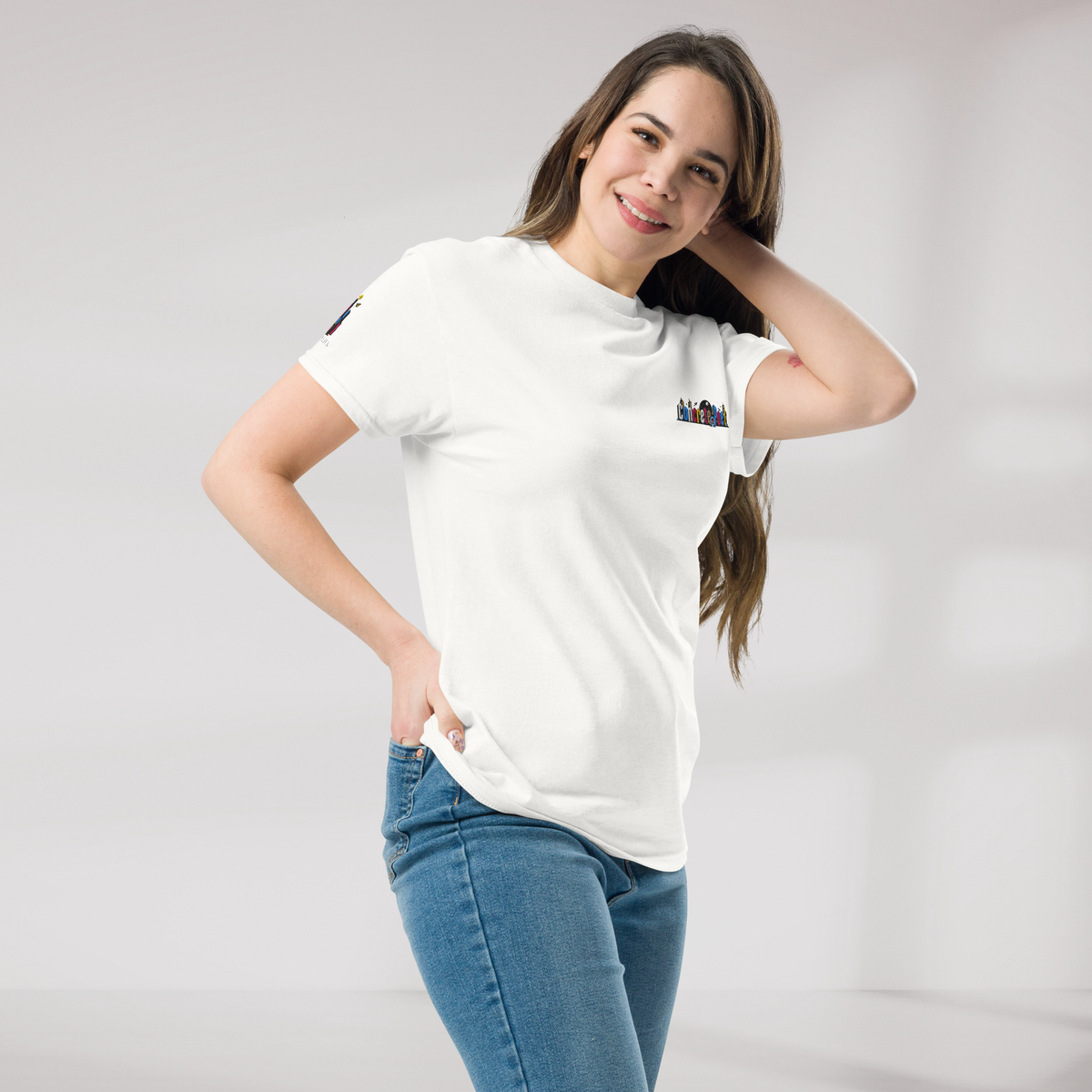 Concrete Poet T-Shirt Vibrant – Farbe Weiß – Ansicht 4